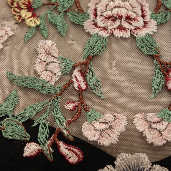 Marchesa Notte Floral Mesh Cocktail Dress, 2 - Picture 10 of 14